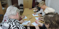 6 мая 2025 года.  МБУК «СКЦ им. П.П. Булыгина».  Патриотический час «Память пылающих лет»  (в рамках работы Центра общения для людей старшего возраста) - Современный культурный центр им. П.П. Булыгина